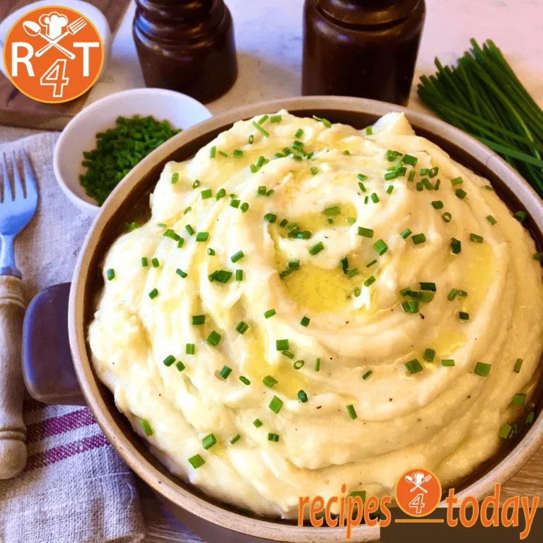 Easy Garlic Mashed Potatoes recipe